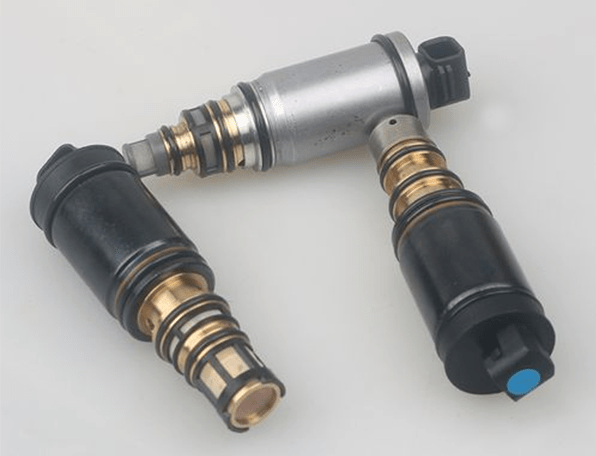 AC compressor control valves